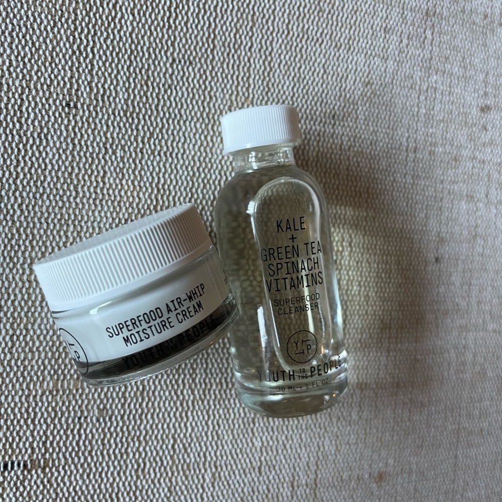 Youth To The People: Superfood Air-Whip Face Moisturizer + Antioxidant Cleanser - Picture 1 of 9